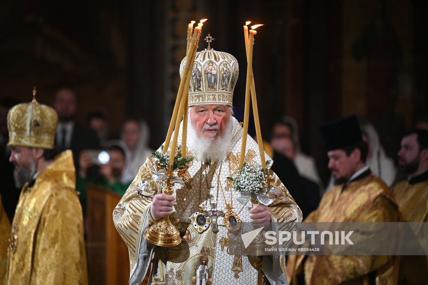 Russia Religion Orthodox Christmas Sputnik Mediabank