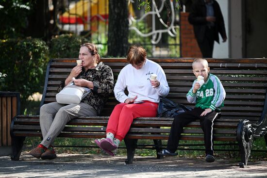 Russia Zaporozhye Region Daily Life