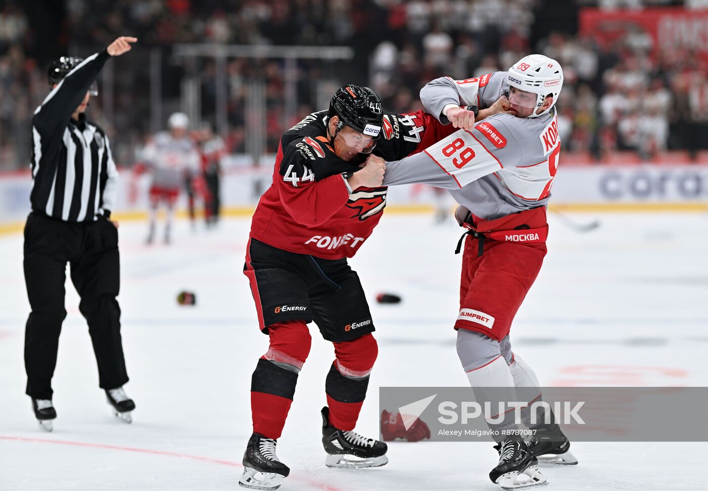 Russia Ice Hockey Kontinental League Avangard - Spartak