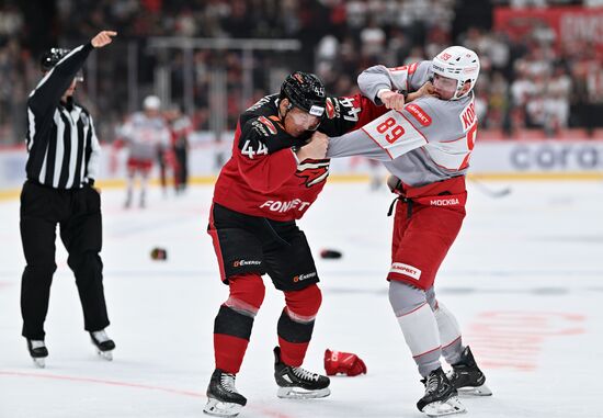 Russia Ice Hockey Kontinental League Avangard - Spartak