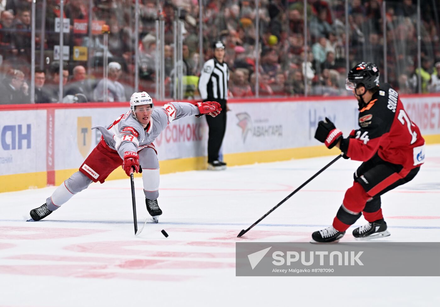 Russia Ice Hockey Kontinental League Avangard - Spartak