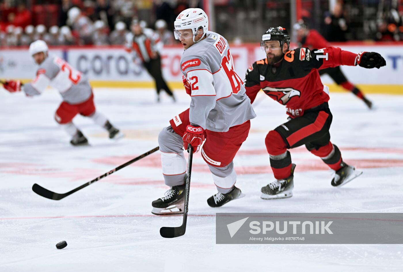 Russia Ice Hockey Kontinental League Avangard - Spartak