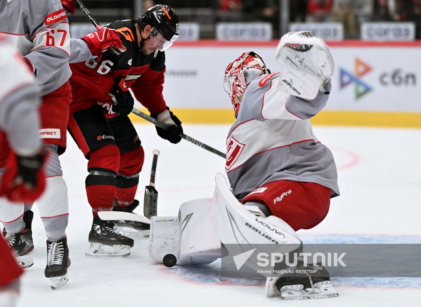 Russia Ice Hockey Kontinental League Avangard - Spartak