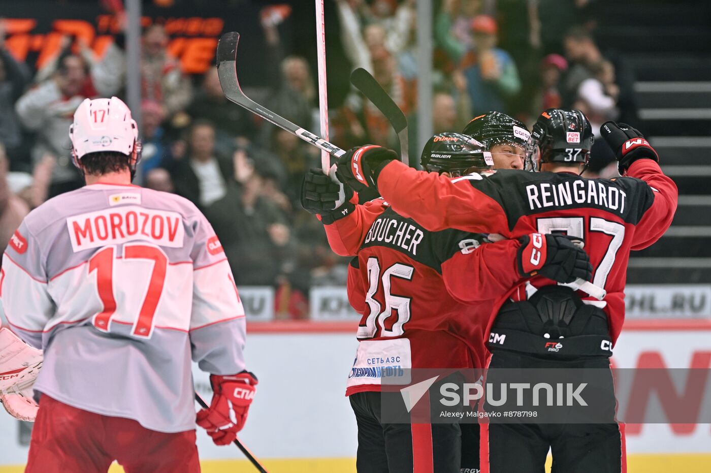 Russia Ice Hockey Kontinental League Avangard - Spartak