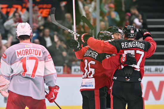 Russia Ice Hockey Kontinental League Avangard - Spartak