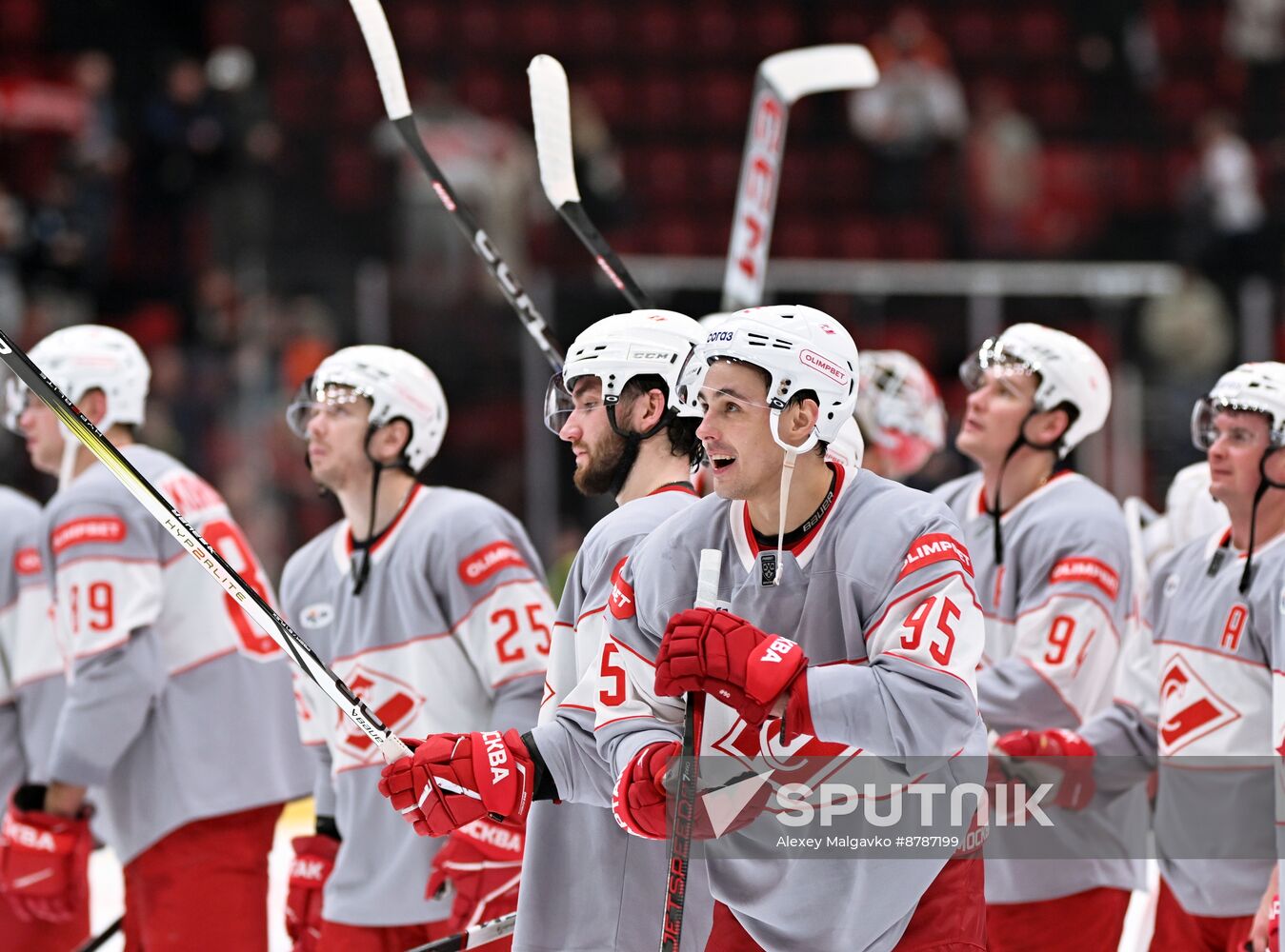 Russia Ice Hockey Kontinental League Avangard - Spartak