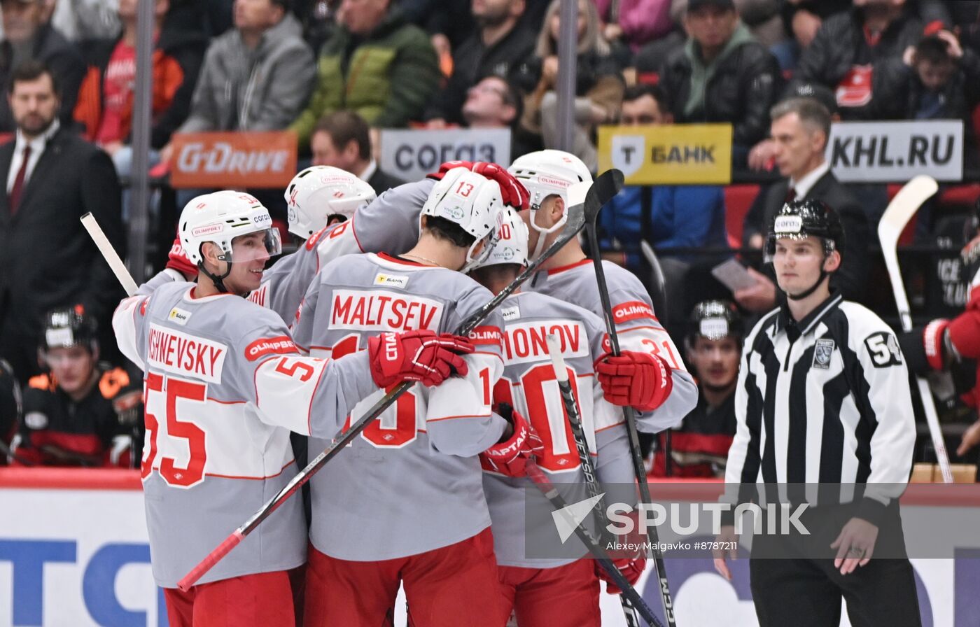 Russia Ice Hockey Kontinental League Avangard - Spartak