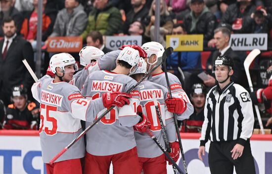 Russia Ice Hockey Kontinental League Avangard - Spartak