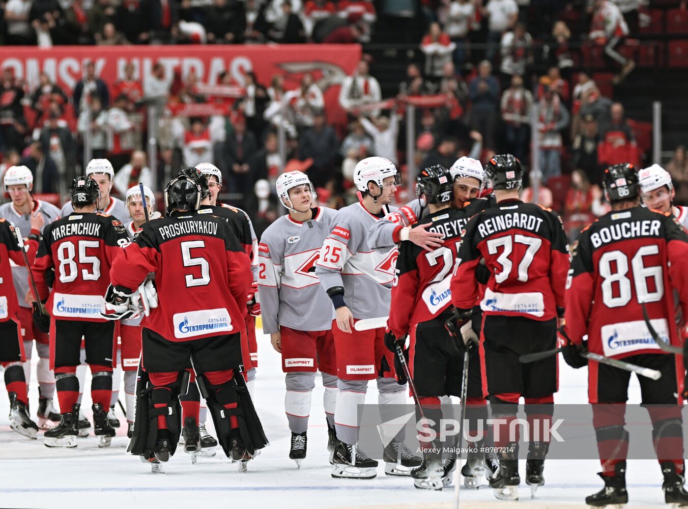 Russia Ice Hockey Kontinental League Avangard - Spartak