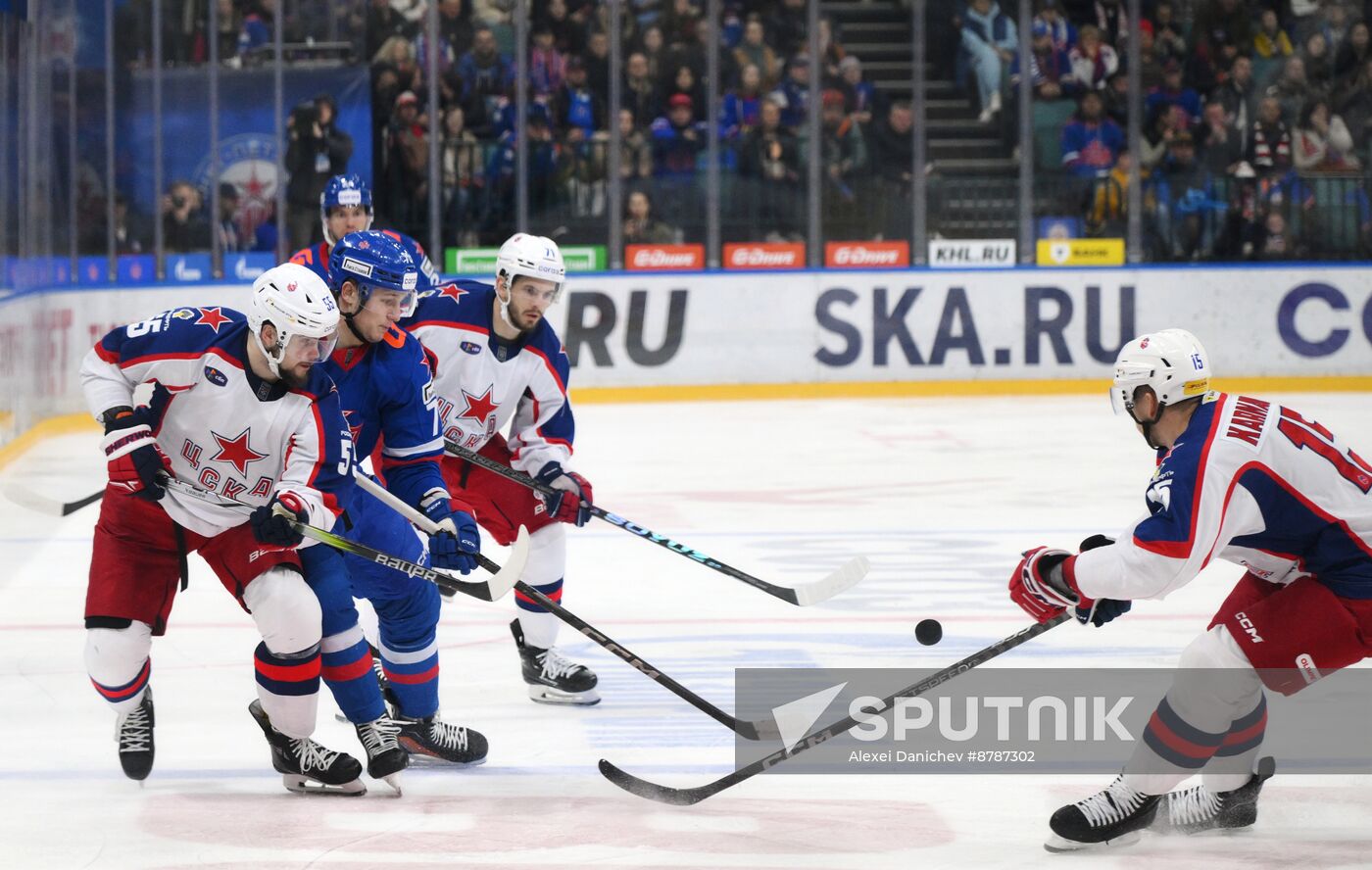 Russia Ice Hockey Kontinental League SKA - CSKA