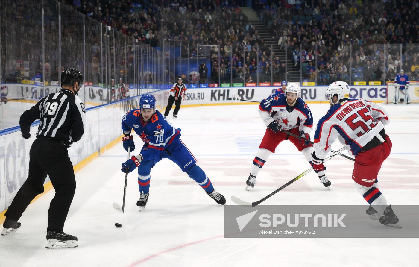 Russia Ice Hockey Kontinental League SKA - CSKA