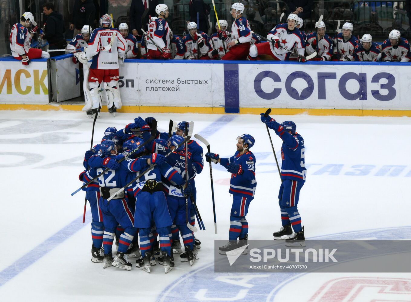 Russia Ice Hockey Kontinental League SKA - CSKA