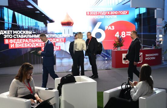 Russia Moscow Financial Forum