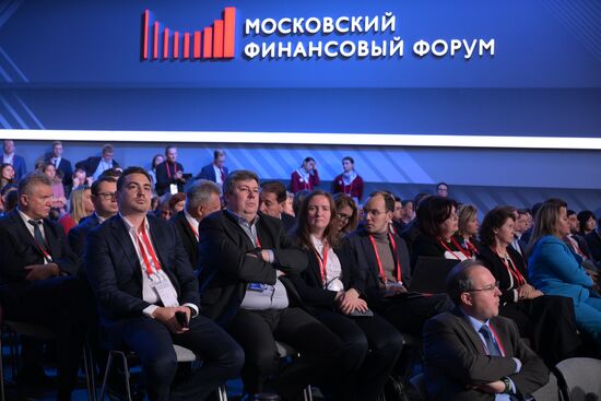 Russia Moscow Financial Forum