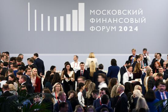 Russia Moscow Financial Forum