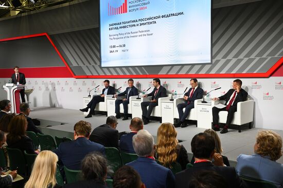 Russia Moscow Financial Forum