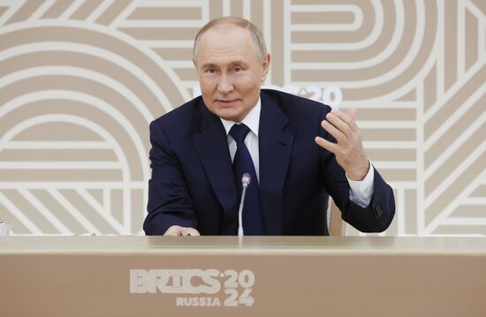 Russia Putin BRICS Leading Media Heads