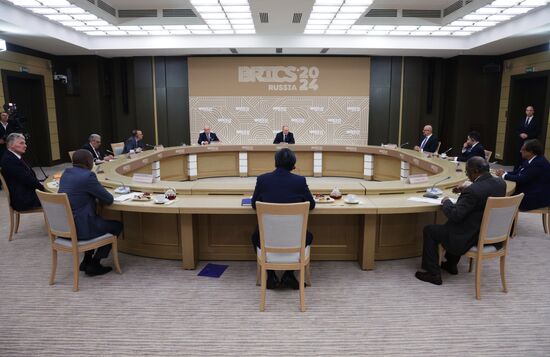 Russia Putin BRICS Leading Media Heads