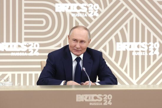 Russia Putin BRICS Leading Media Heads