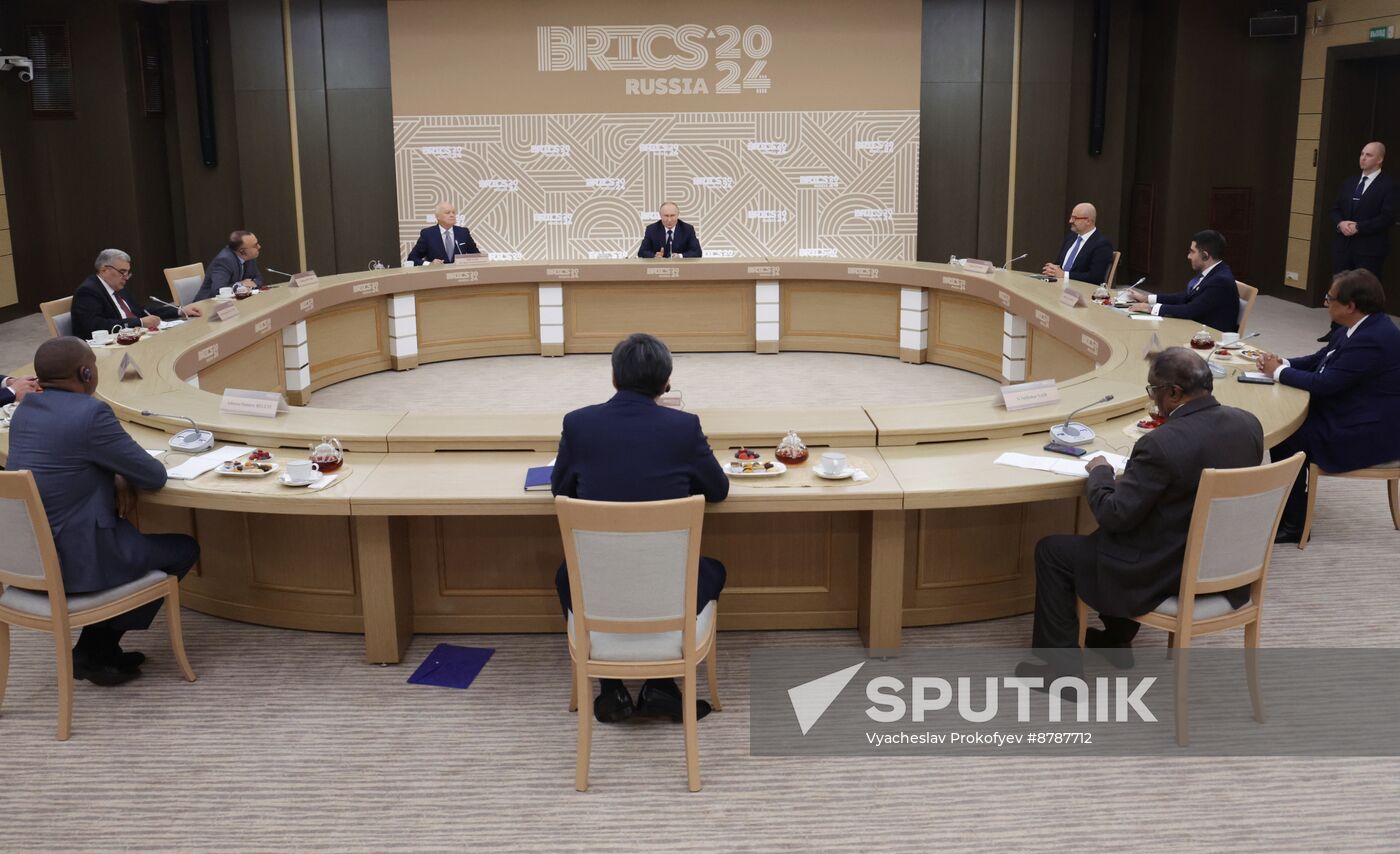 Russia Putin BRICS Leading Media Heads