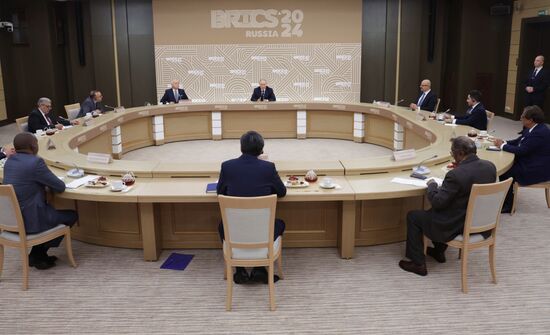 Russia Putin BRICS Leading Media Heads