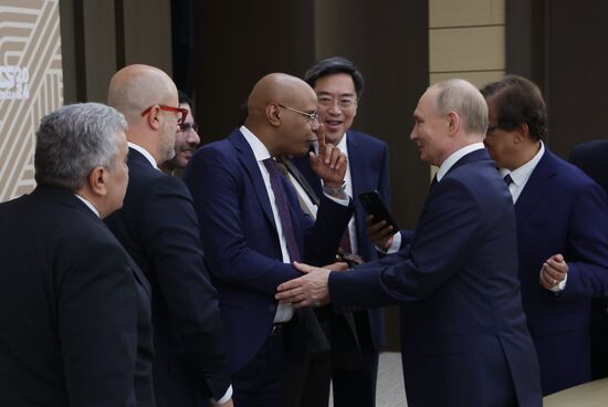 Russia Putin BRICS Leading Media Heads