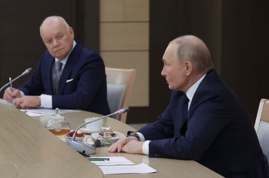 Russia Putin BRICS Leading Media Heads