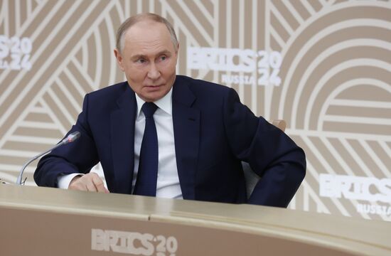 Russia Putin BRICS Leading Media Heads