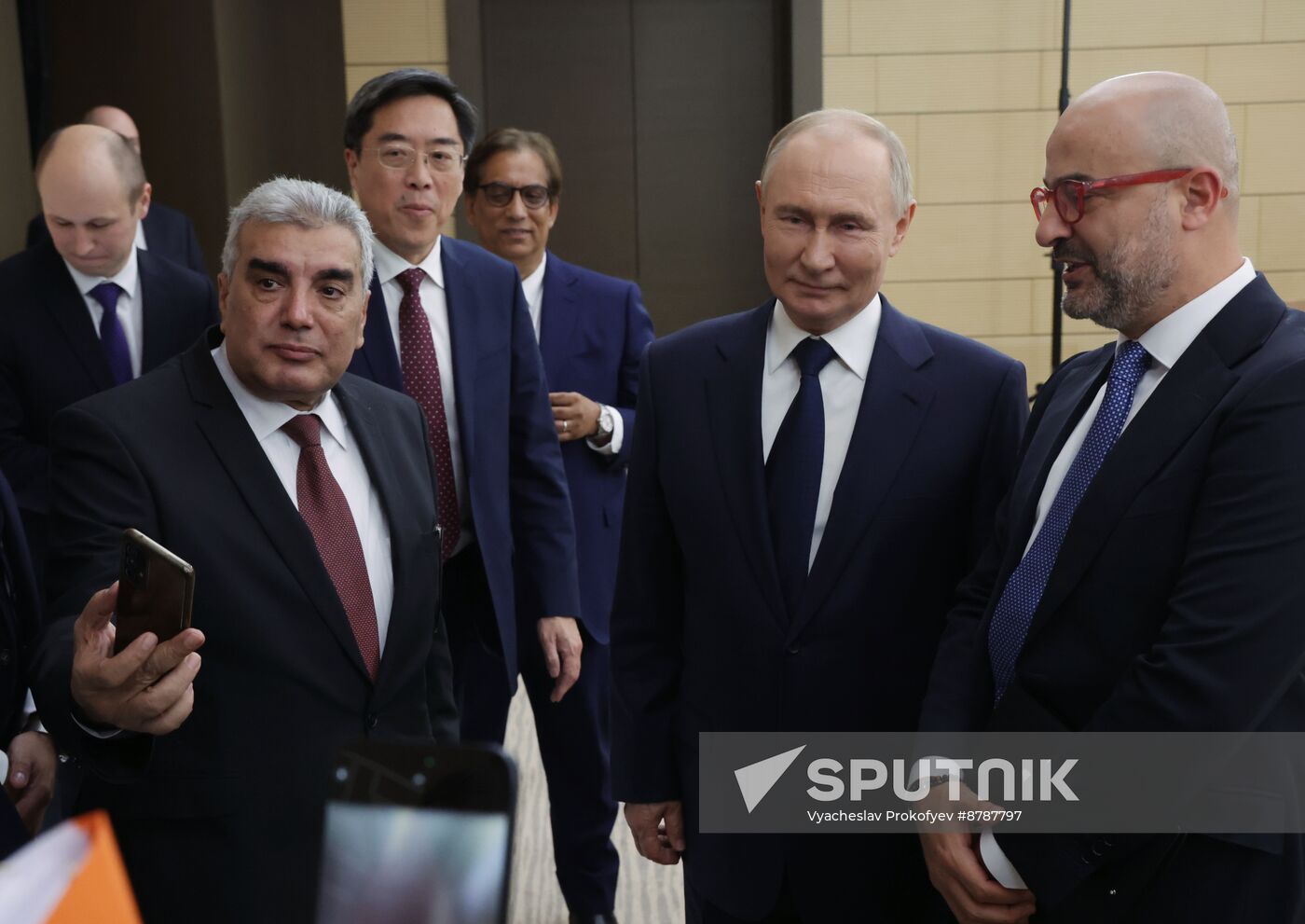 Russia Putin BRICS Leading Media Heads