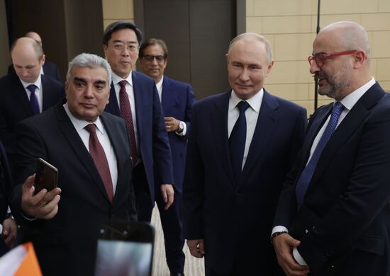 Russia Putin BRICS Leading Media Heads