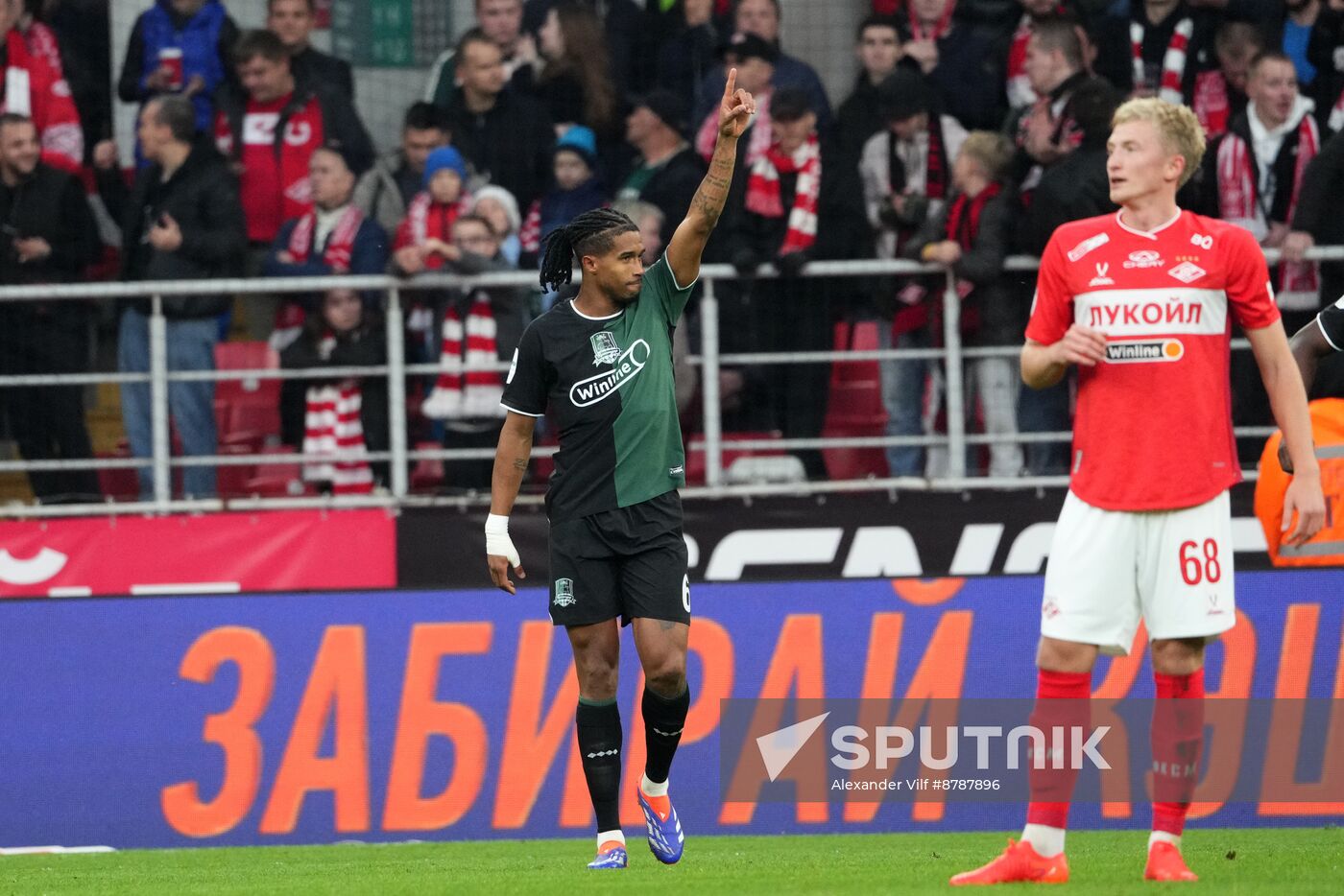 Russia Soccer Premier-League Spartak - Krasnodar