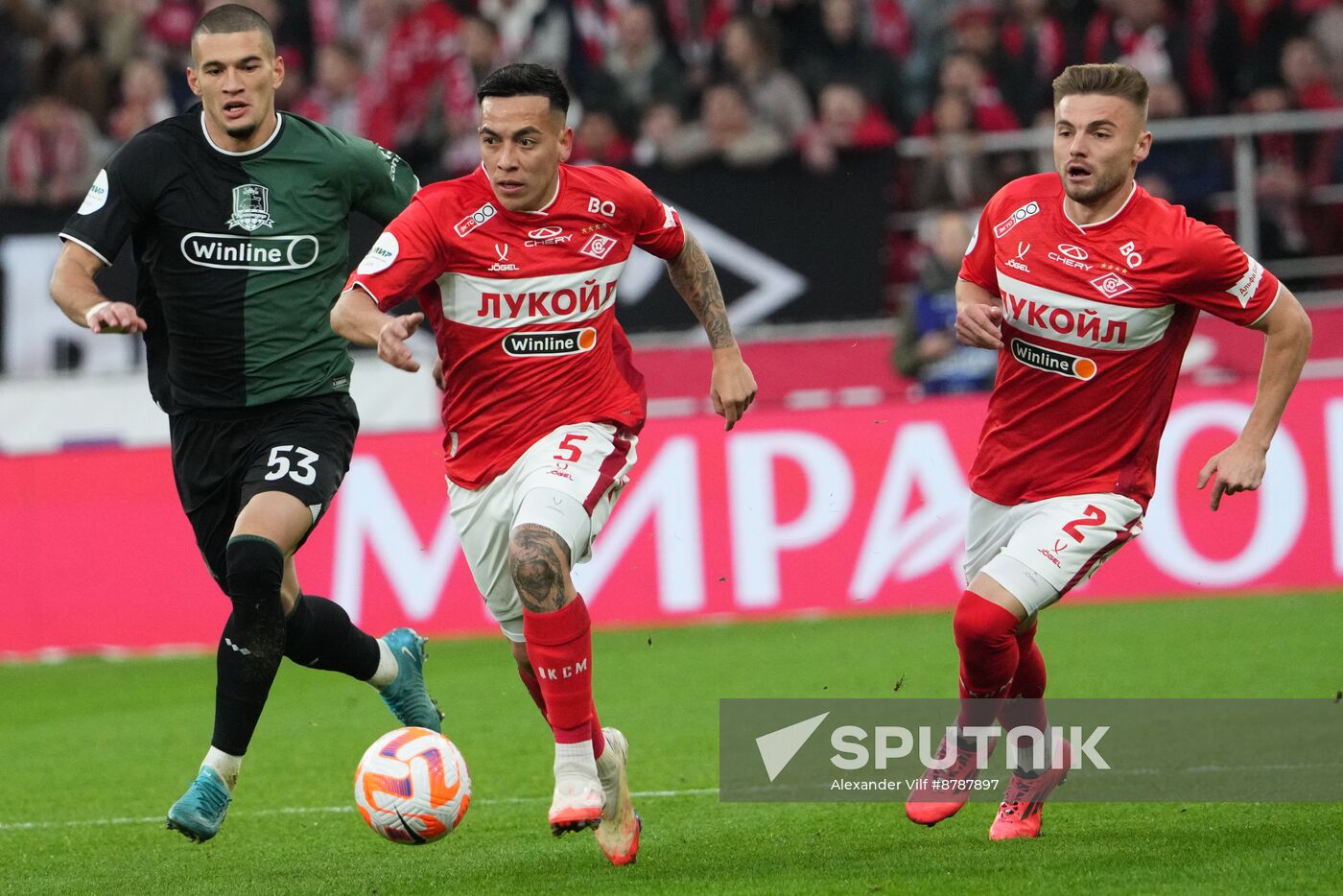 Russia Soccer Premier-League Spartak - Krasnodar