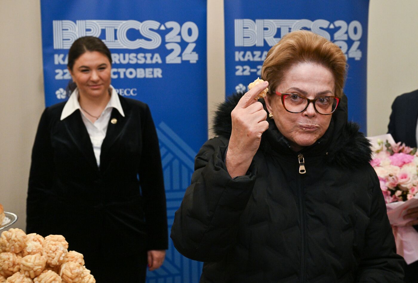 16th BRICS Summit. Arrival of President of the New Development Bank Dilma Rousseff