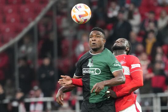 Russia Soccer Premier-League Spartak - Krasnodar