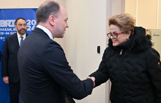 16th BRICS Summit. Arrival of President of the New Development Bank Dilma Rousseff