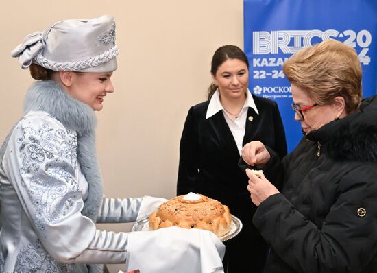 16th BRICS Summit. Arrival of President of the New Development Bank Dilma Rousseff