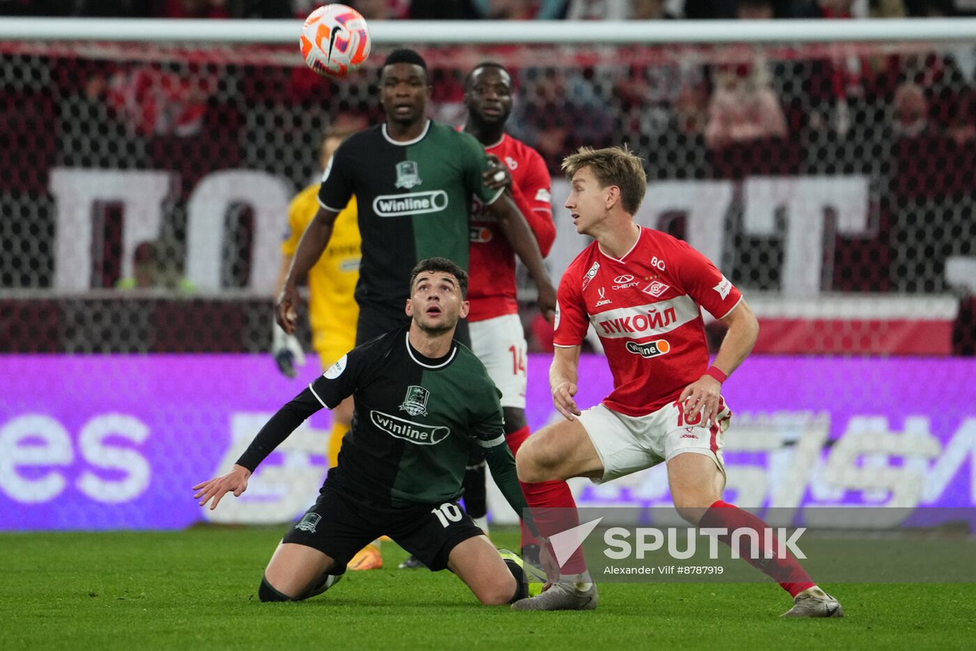 Russia Soccer Premier-League Spartak - Krasnodar