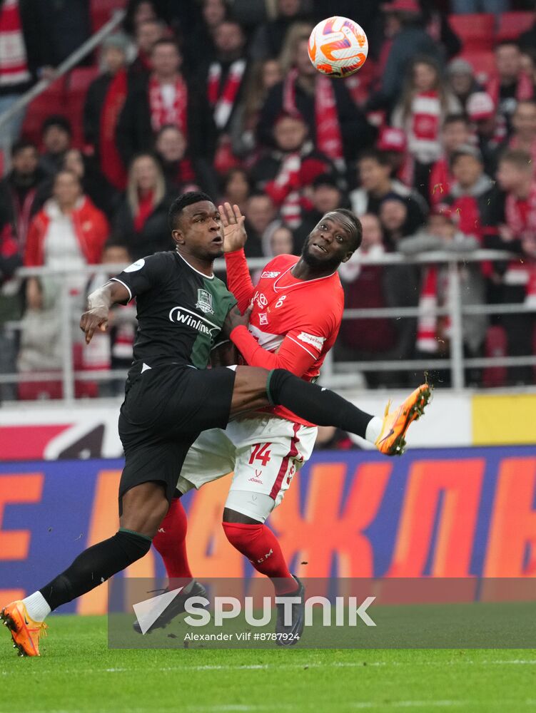 Russia Soccer Premier-League Spartak - Krasnodar