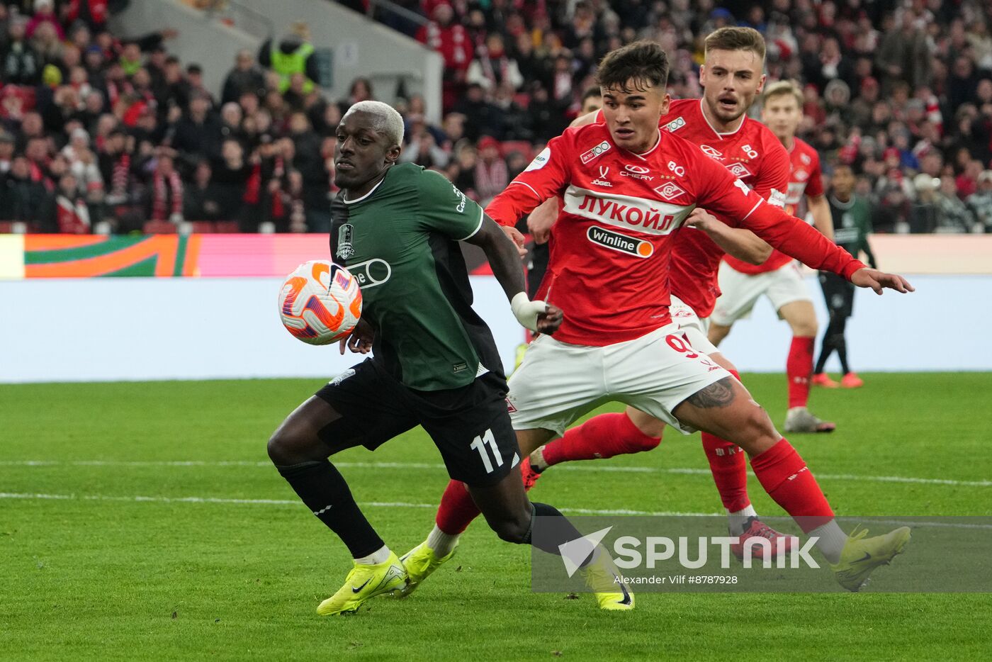 Russia Soccer Premier-League Spartak - Krasnodar