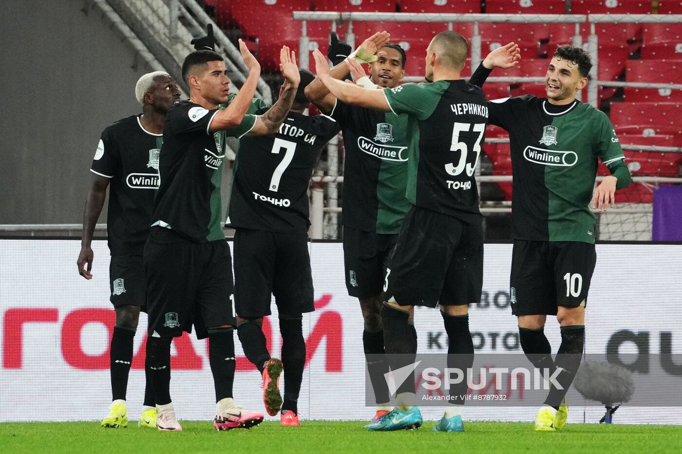 Russia Soccer Premier-League Spartak - Krasnodar