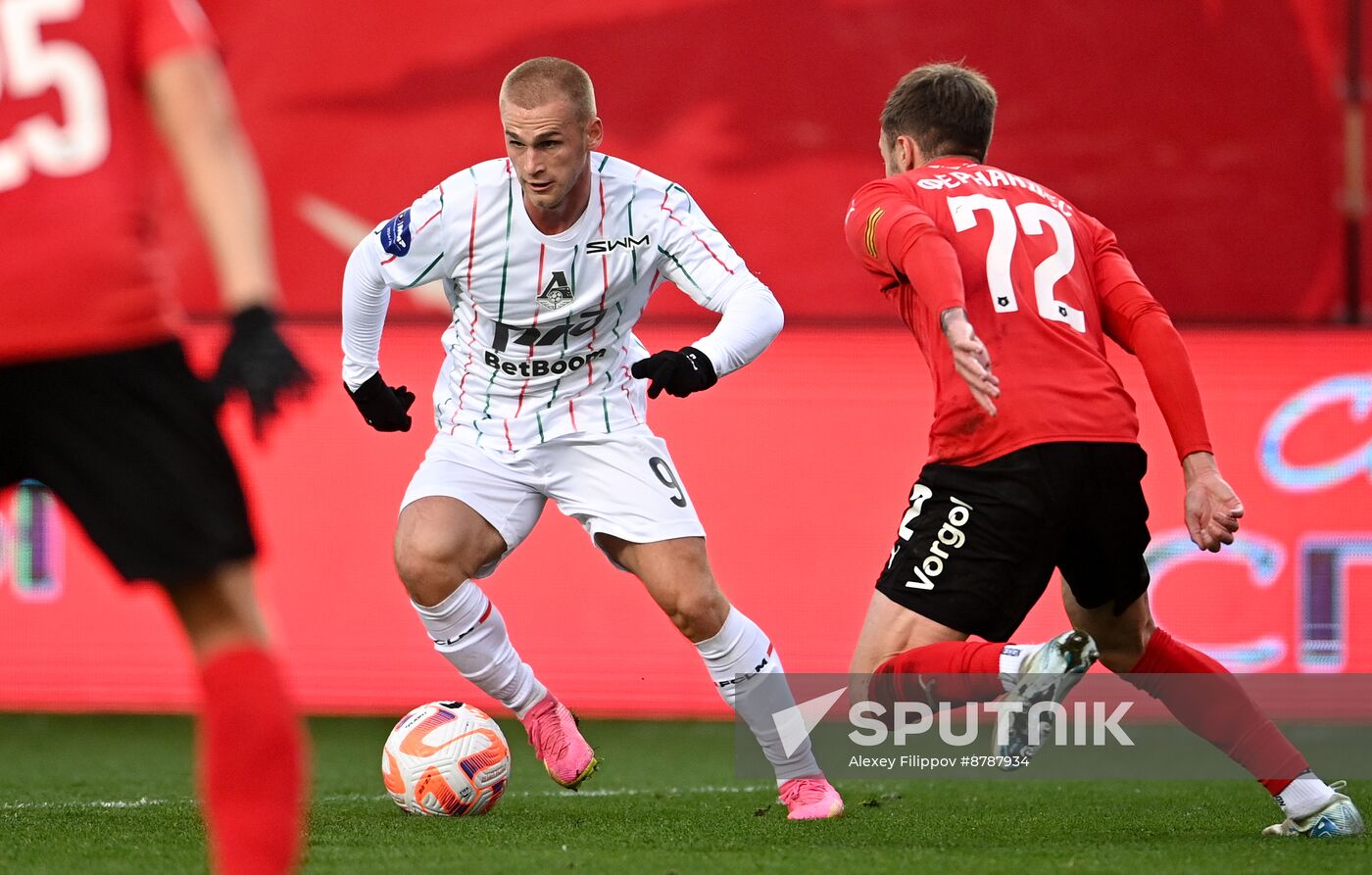 Russia Soccer Premier-League Khimki - Lokomotiv