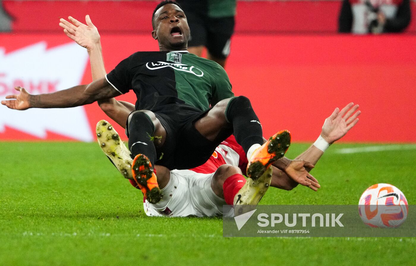 Russia Soccer Premier-League Spartak - Krasnodar