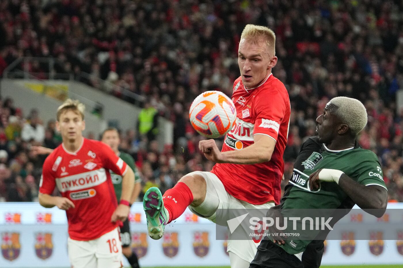 Russia Soccer Premier-League Spartak - Krasnodar