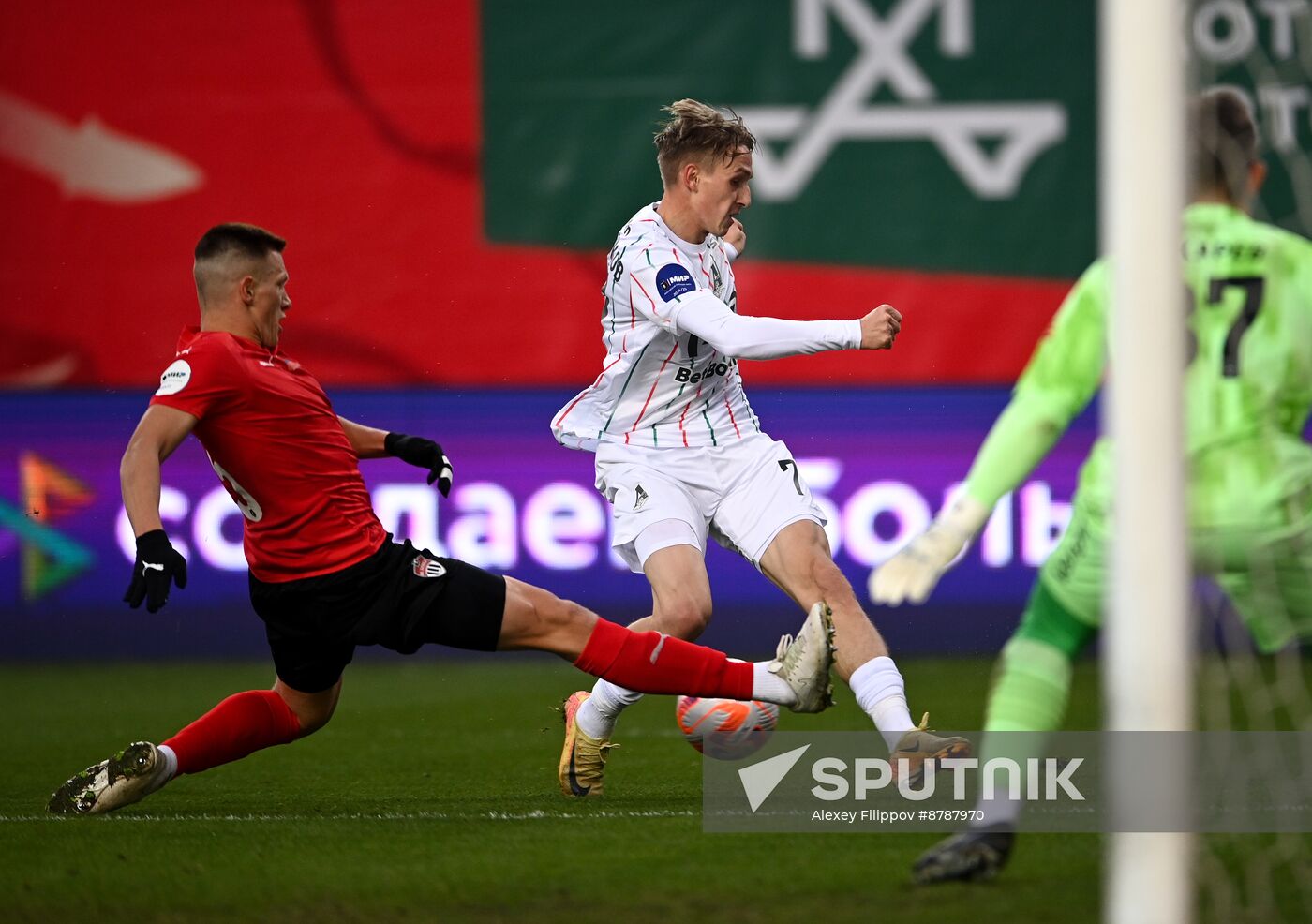 Russia Soccer Premier-League Khimki - Lokomotiv