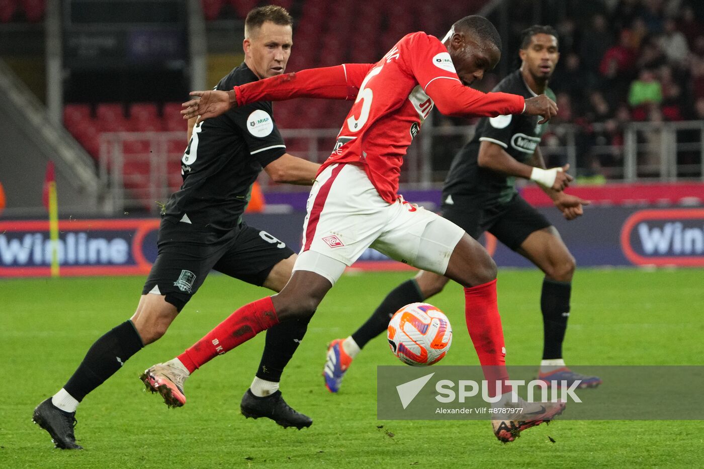 Russia Soccer Premier-League Spartak - Krasnodar