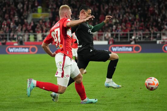 Russia Soccer Premier-League Spartak - Krasnodar