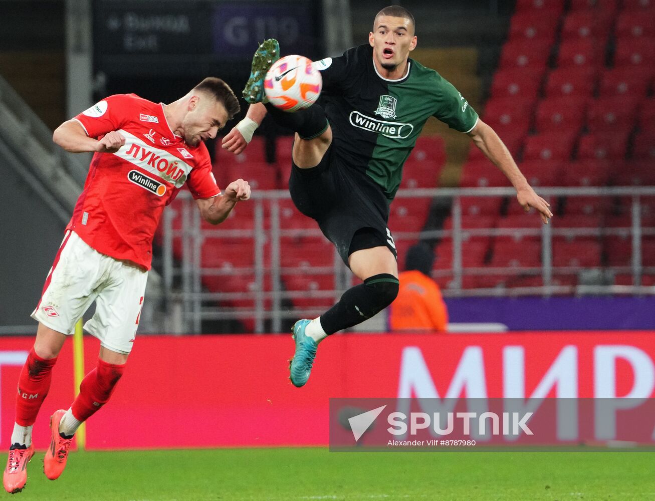 Russia Soccer Premier-League Spartak - Krasnodar