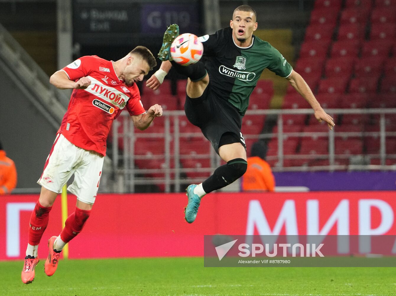 Russia Soccer Premier-League Spartak - Krasnodar