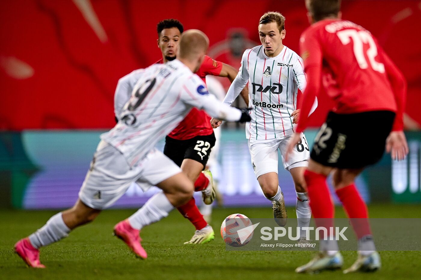 Russia Soccer Premier-League Khimki - Lokomotiv