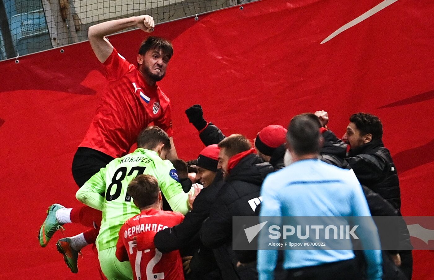 Russia Soccer Premier-League Khimki - Lokomotiv